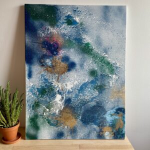 "Dive in the forest lake" Original