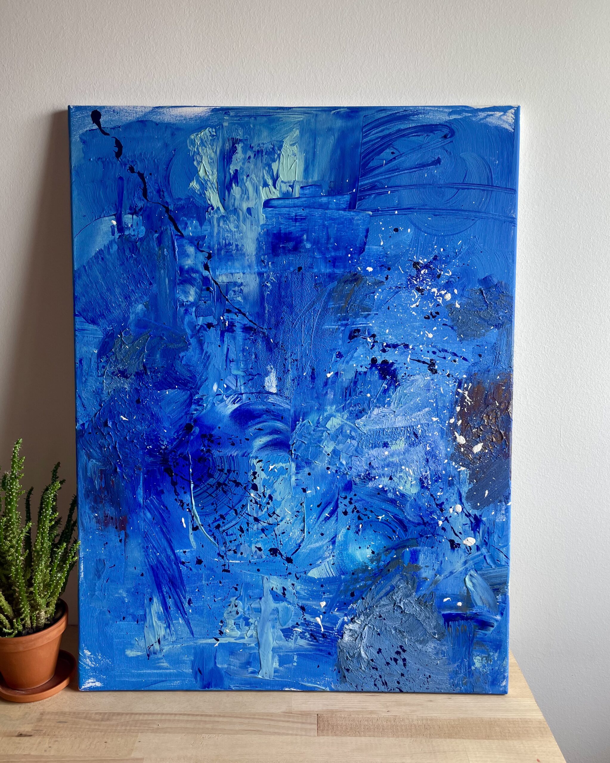 "Dive into blue" Original