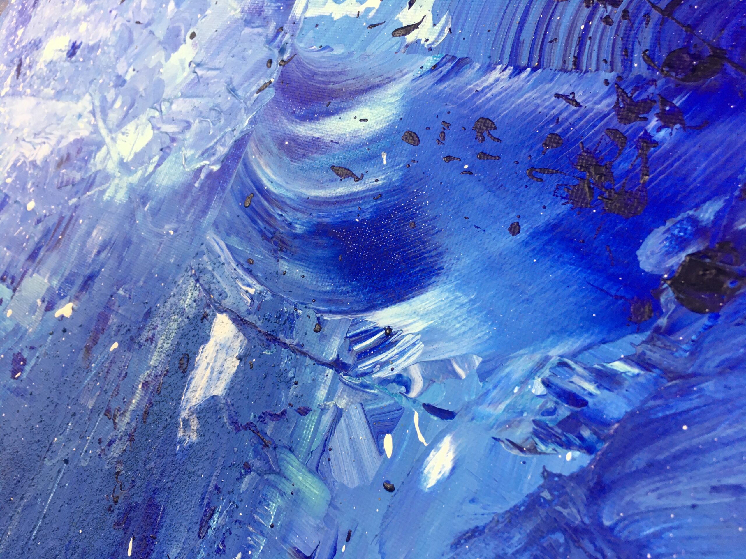 "Dive into blue" Original – Bild 4