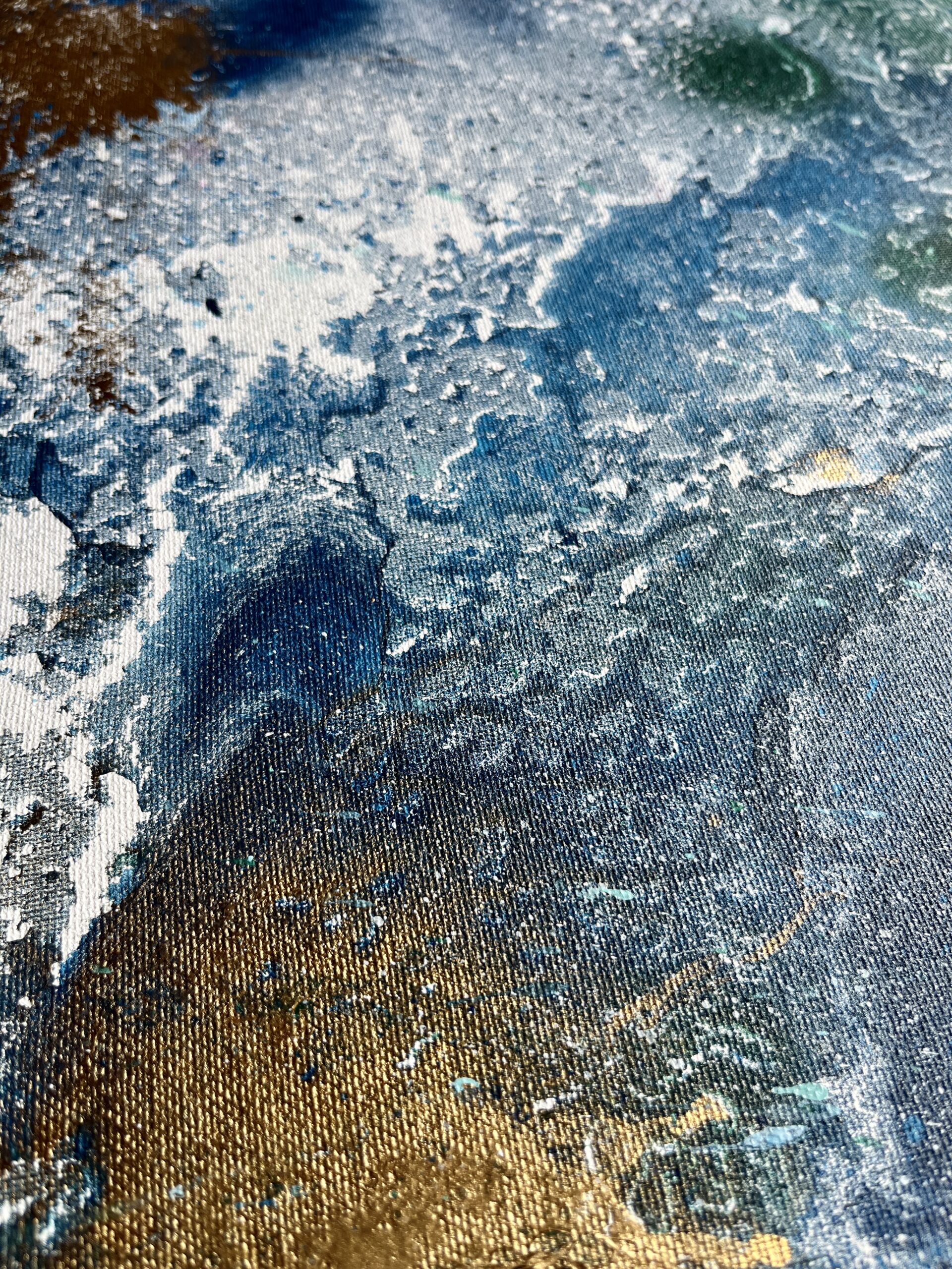 "Dive in the forest lake" Original – Bild 5