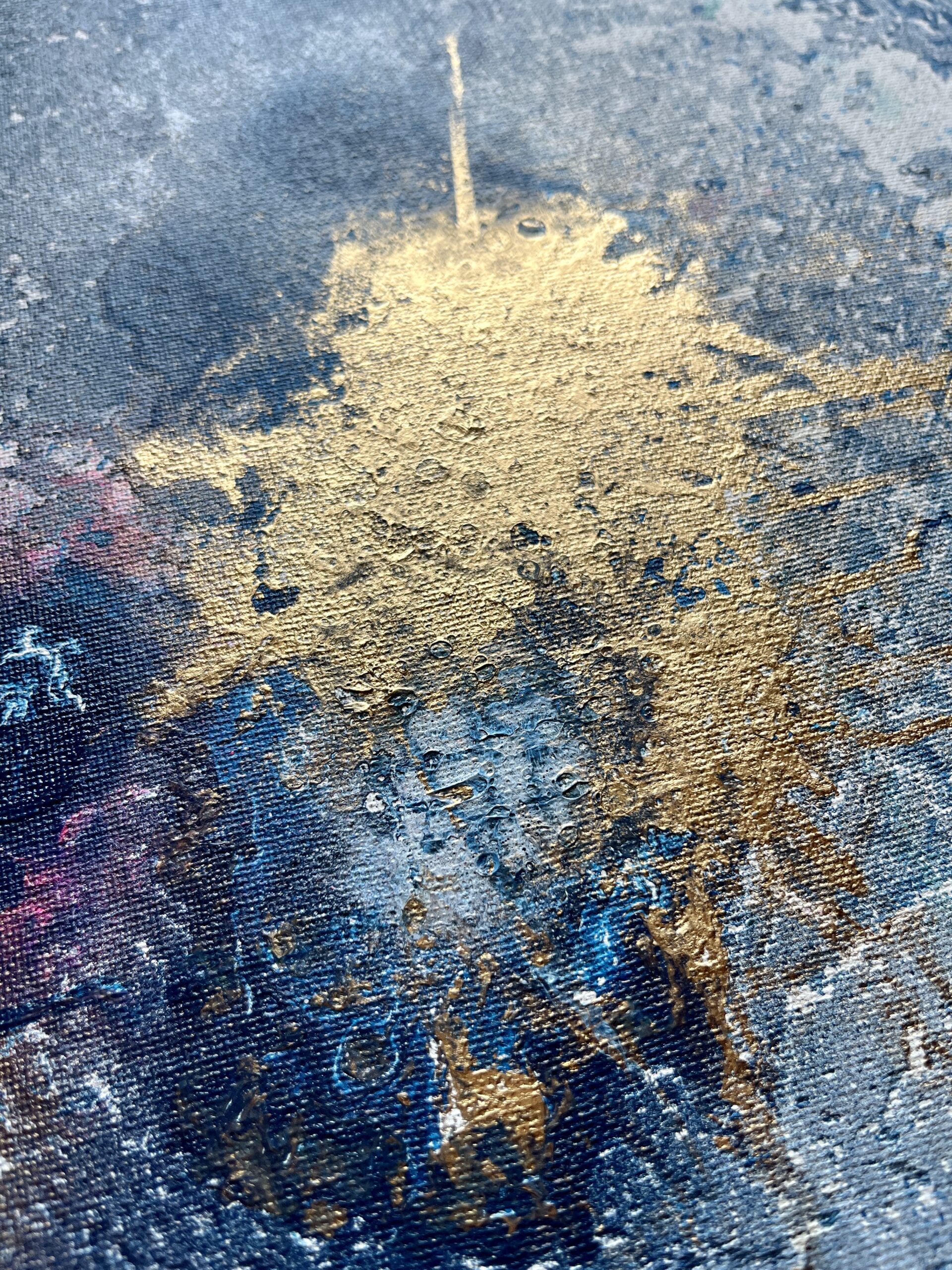 "Dive in the forest lake" Original – Bild 6